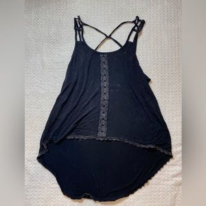 Mila vintage black tank size small